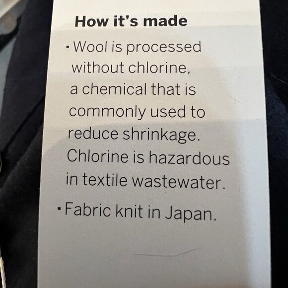 Eileen Fisher Boiled Wool Shawl Wrap Jacket Size Petite Large Midnight Navy Blue - Picture 10 of 14